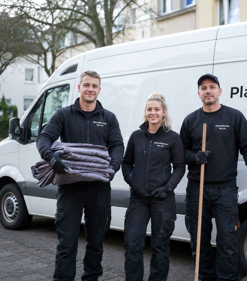 Die Platz-Macher – Team bei der Arbeit